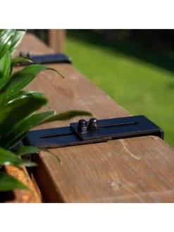 Veradek Metallic Series Corten Steel Railing Planters -Gardenhaus Shop 8611611 01v