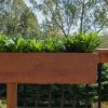 Veradek Metallic Series Corten Steel Railing Planters -Gardenhaus Shop 8611614 02v veradek metallic series corten steel railing planter
