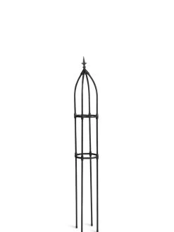 Fleur De Lis Obelisk, 67" -Gardenhaus Shop 8611663 03761 tif