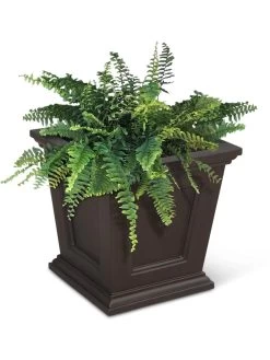 Fairfield Self-Watering Square Planter, 16” X 16” 18 Fairfield Self-Watering Square Planter, 16” X 16” -Gardenhaus Shop 8611695 04V tif