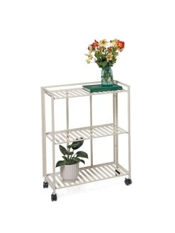 Oslo 2-Tier Plant Stand With Folding Shelves -Gardenhaus Shop 8611766 4747 tif