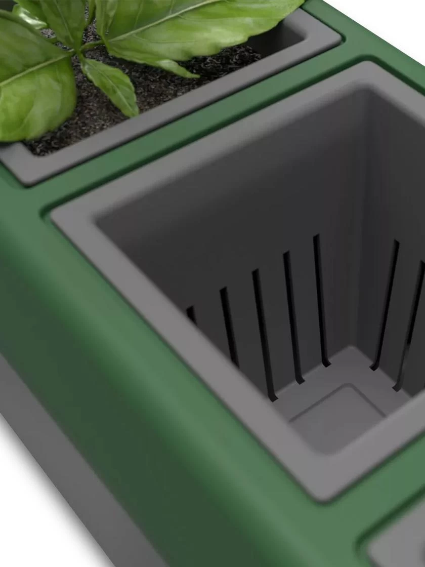 Provence Self-Watering Herb Planter 7 Provence Self-Watering Herb Planter - Image 5