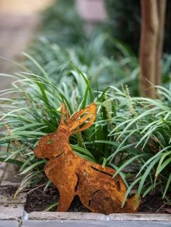 Corten Steel Animal Garden Stakes -Gardenhaus Shop 8612060 076 tif