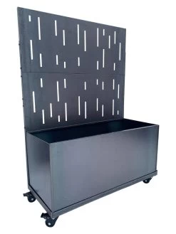 Nice Corten Trough Planters With Privacy Screen -Gardenhaus Shop 8612382 01V png