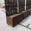 Nice Corten Trough Planters With Privacy Screen -Gardenhaus Shop 8612382 02V jpg