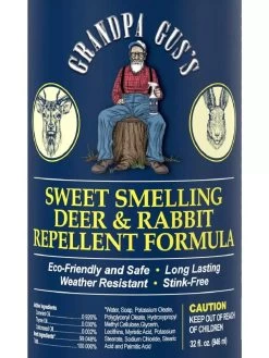 Grandpa Gus's Deer & Rabbit Repellent Spray -Gardenhaus Shop 8612427 03V 3 4