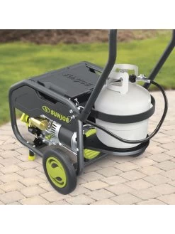 Sun Joe® 4,100/3,300-Running Watt Propane Powered Portable Generator W/24VBattery Starter -Gardenhaus Shop 8612525 06v