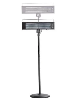 Sun Joe® 1500W Elec. Infrared OD Patio Heater, Adjust Ht. Range, W/Wall Bracket & Cover -Gardenhaus Shop 8612532 05v