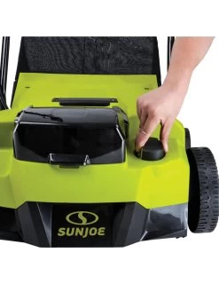 Sun Joe® 48V ION+ Cordless 15-Inch 5-Position Walk-Behind Lawn Dethatcher -Gardenhaus Shop 8612541 11v