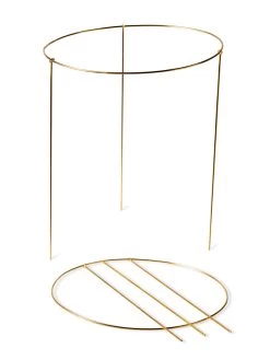 Brass Plated Grow Throughs, Set Of 2 -Gardenhaus Shop 8612661 191