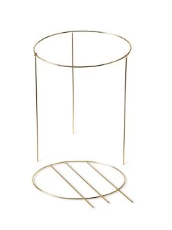 Brass Plated Grow Throughs, Set Of 2 -Gardenhaus Shop 8612662 188