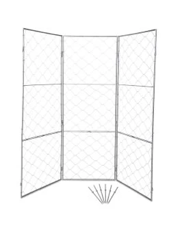 Chicken Wire Pea Trellis -Gardenhaus Shop 8612718 0050