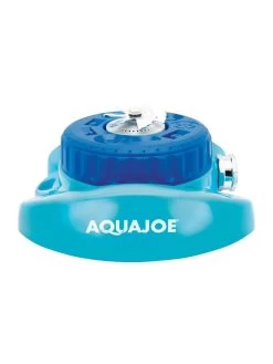 Aqua Joe® AJ-TSSBM Indestructible 9-Pattern Metal Turret Sprinkler -Gardenhaus Shop 8612869 01v