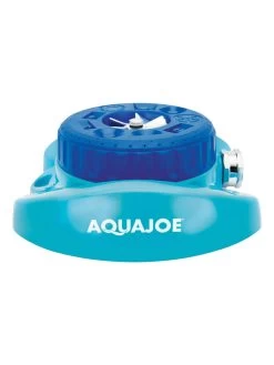 Aqua Joe® AJ-TSSBM Indestructible 9-Pattern Metal Turret Sprinkler -Gardenhaus Shop 8612869 03v