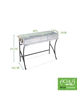 Achla Designs Trestle Plant Stand 15 Achla Designs Trestle Plant Stand -Gardenhaus Shop 8612886 05v