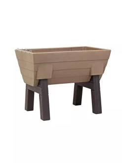 Garden Wizard Elevated Garden Bed -Gardenhaus Shop 8612916 06V garden wizard elevated garden bed khaki