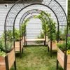 2’ X 4’ Arch Trellis For Planter Boxes -Gardenhaus Shop 8612976 0414 arch trellis for 2 foot x 4 foot planter box