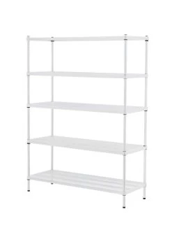 MeshWorks © 5 Tier Plant Shelving -Gardenhaus Shop 8613014 11v meshworks 5 tier plant shelf white