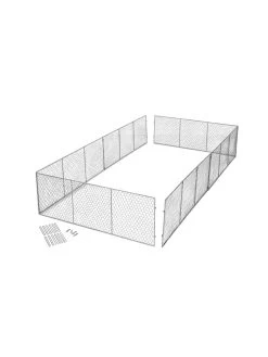 Chicken Wire Critter Fence, 16" High -Gardenhaus Shop 8613249 6110