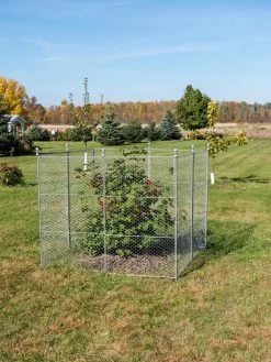 Tall Chicken Wire Critter Fence Extension Panel, Set Of 2 18 Tall Chicken Wire Critter Fence Extension Panel, Set Of 2 -Gardenhaus Shop 8613262 0116
