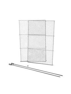 Tall Chicken Wire Critter Fence Extension Panel, Set Of 2 29 Tall Chicken Wire Critter Fence Extension Panel, Set Of 2 -Gardenhaus Shop 8613262 6063 tall chicken wire critter fence extension panel set of 2 galvanized