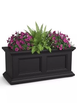 Fairfield Self-Watering Window Box, 2’ -Gardenhaus Shop 8613268 02V tif