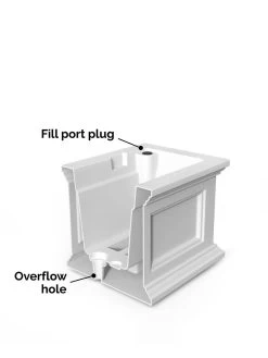 Fairfield Self-Watering Window Box, 2’ -Gardenhaus Shop 8613268 04V tif