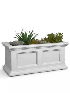Fairfield Self-Watering Window Box, 2’ -Gardenhaus Shop 8613268 12V tif