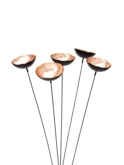 Copper Poppy Sways, Set Of 5 -Gardenhaus Shop 8613342 9215