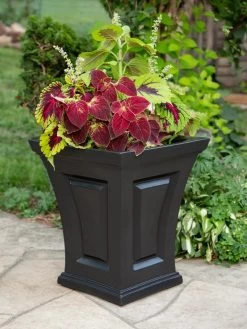 Cambridge Tall Planter, 18" Height 14 Cambridge Tall Planter, 18" Height -Gardenhaus Shop 8613523 03V