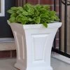 Cambridge Tall Planter, 18" Height 1 Cambridge Tall Planter, 18" Height -Gardenhaus Shop 8613523 10V cambridge tall planter 18 inches
