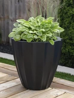 Sedona Round Planter, 18" Diameter -Gardenhaus Shop 8613526 01V