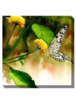 Butterfly Kiss Outdoor Wall Art 7 Butterfly Kiss Outdoor Wall Art -Gardenhaus Shop 8613998 01V 3 4
