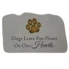 Dogs Leave Paw Prints Memorial Stone -Gardenhaus Shop 8614135 01V 3 4 dogs leave paw prints memorial stone