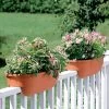 2' X 4' Railing Planter, 25" -Gardenhaus Shop GS34336 01 24 inch 2x6 railing planters