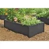 Recycled Plastic Raised Bed 1 Recycled Plastic Raised Bed -Gardenhaus Shop GS37501 01